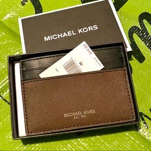 Michael Kors Men's Saffiano Leather Card Case